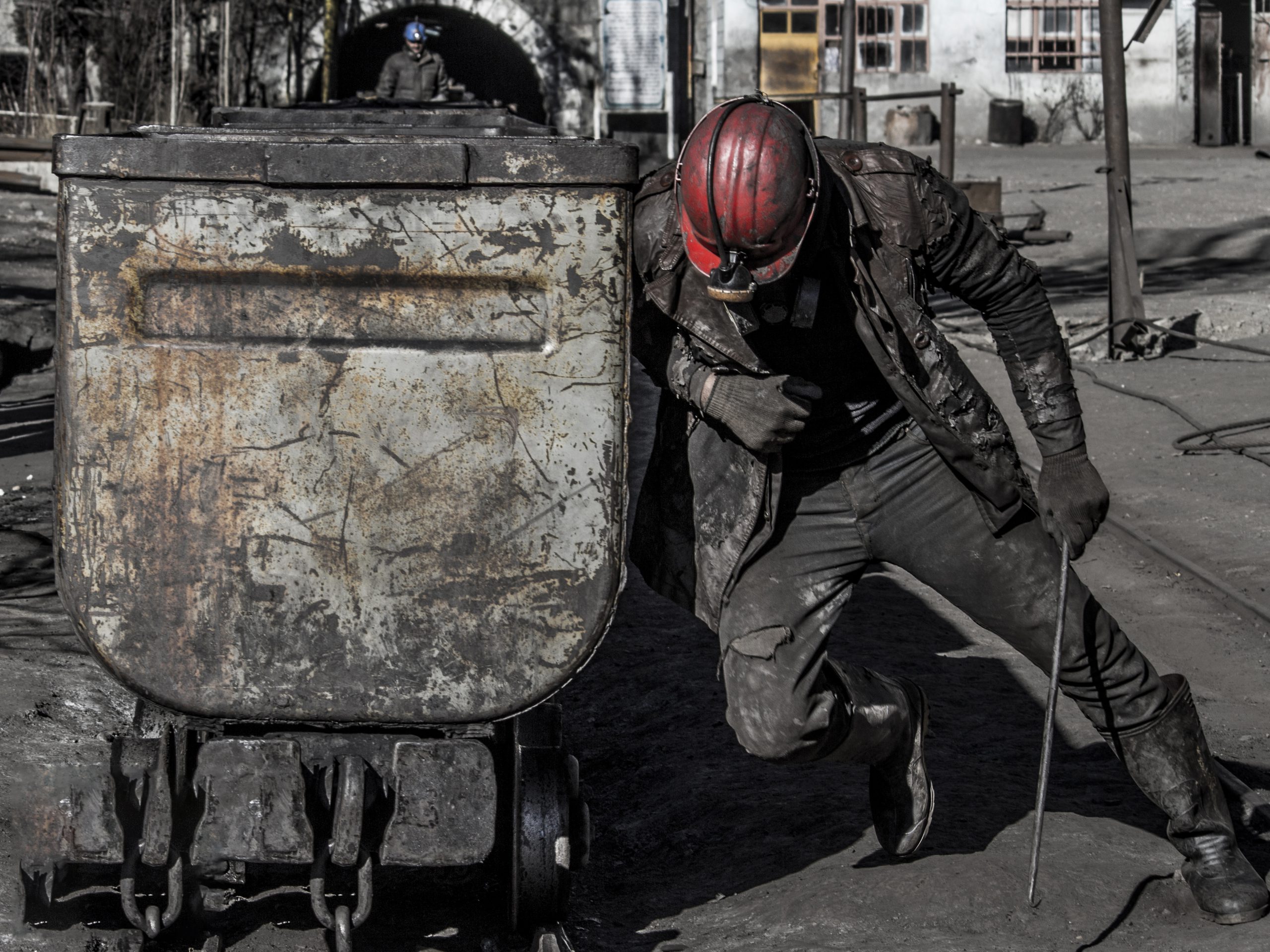 Coal handling operations in an industrial setting